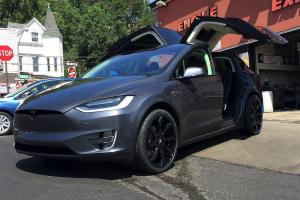 Tesla Model X on Forgiato Wheels (Finestro-M) 2017 года